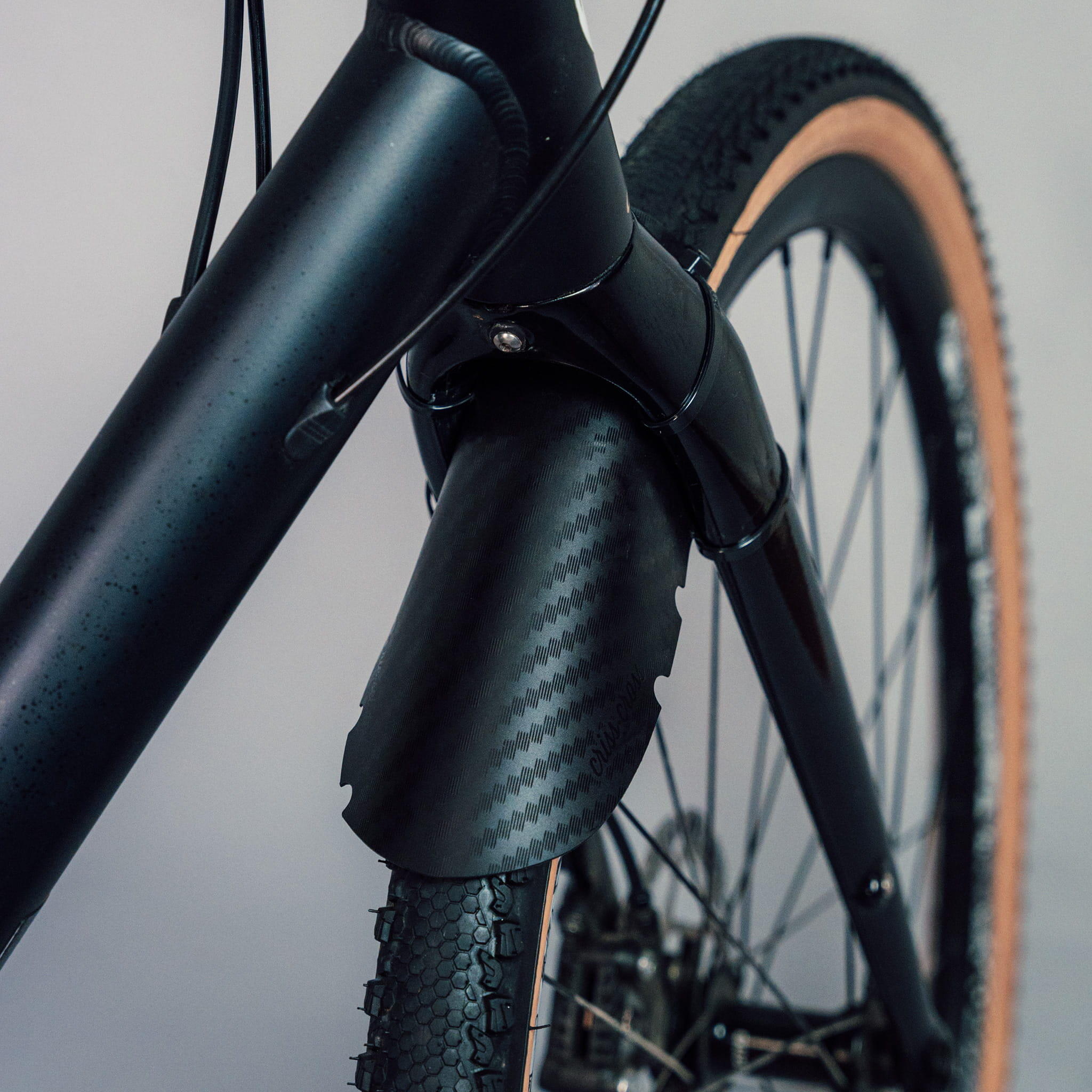 Riesel Design® Gravel Mudguard Set - criss:cross & rit:ze L inkl. Kabelbinder 2/3