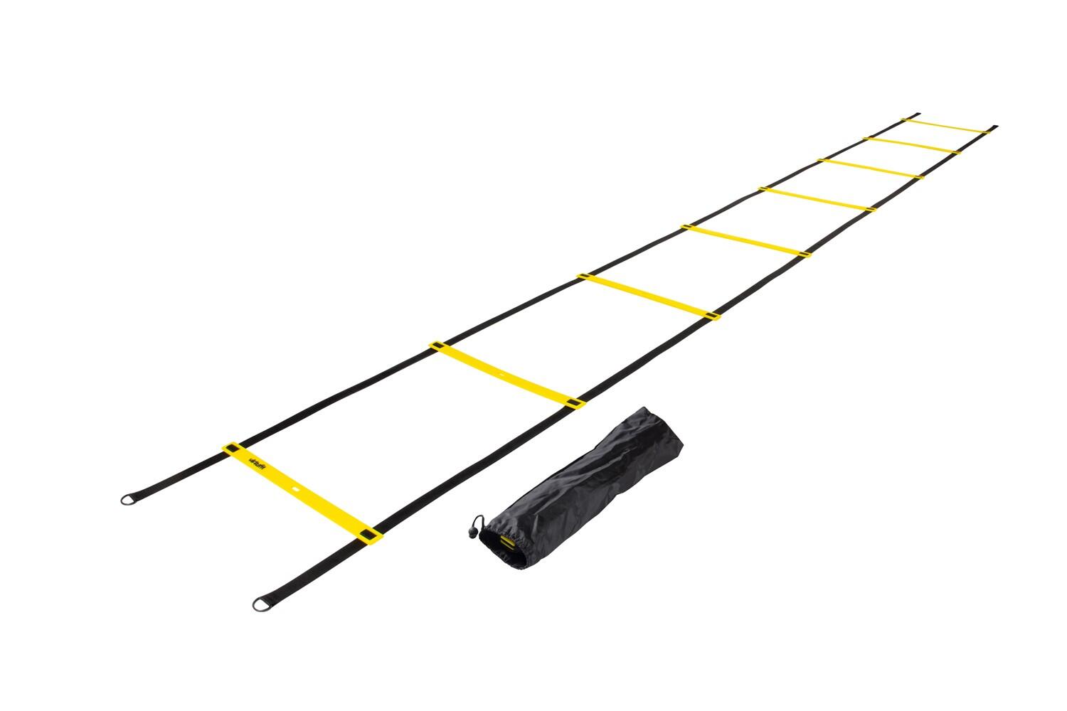 VIRTUFIT Koordinationsleiter - Trainingsleiter - 4 Meter - Verstellbar