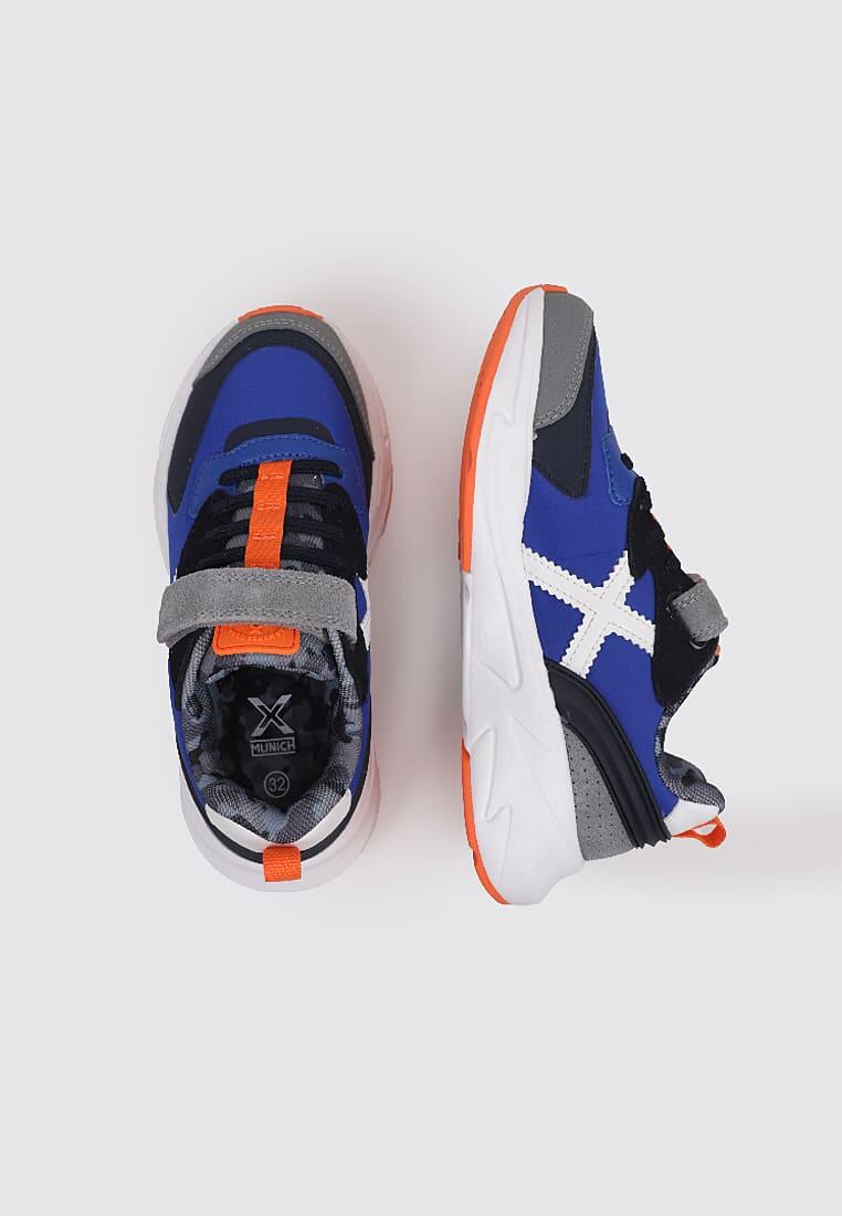 Sneakers Deportivas Niños Munich MINI TRACK VCO Bleu 5/5