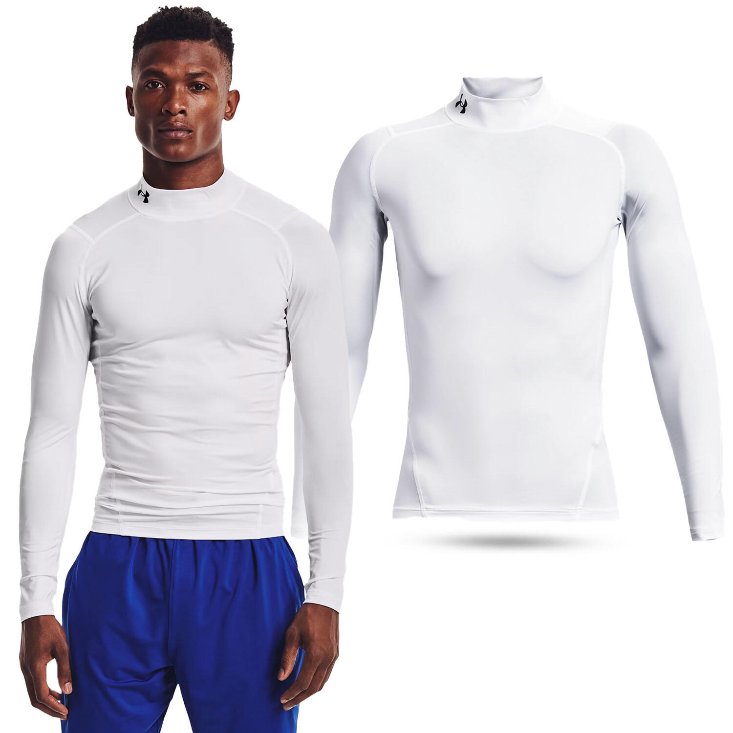 Tricou cu mânecă lungă pentru bărbați Under Armour Ua Hg Armour Comp Mock