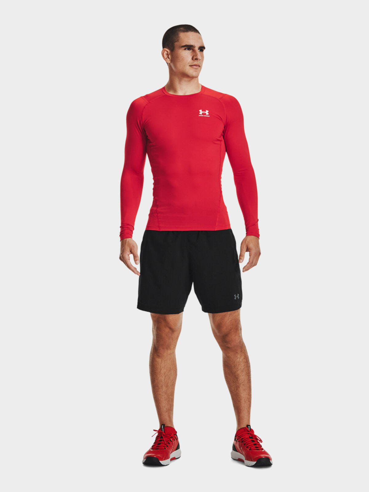 Koszulka męska termoaktywna UNDER ARMOUR HeatGear długi rękaw 5/7