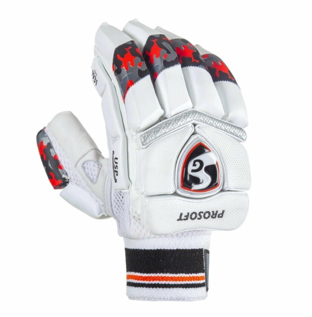 SG Prosoft Cricket Batting Gloves | Multicolor | Größe: Jugend 2/3