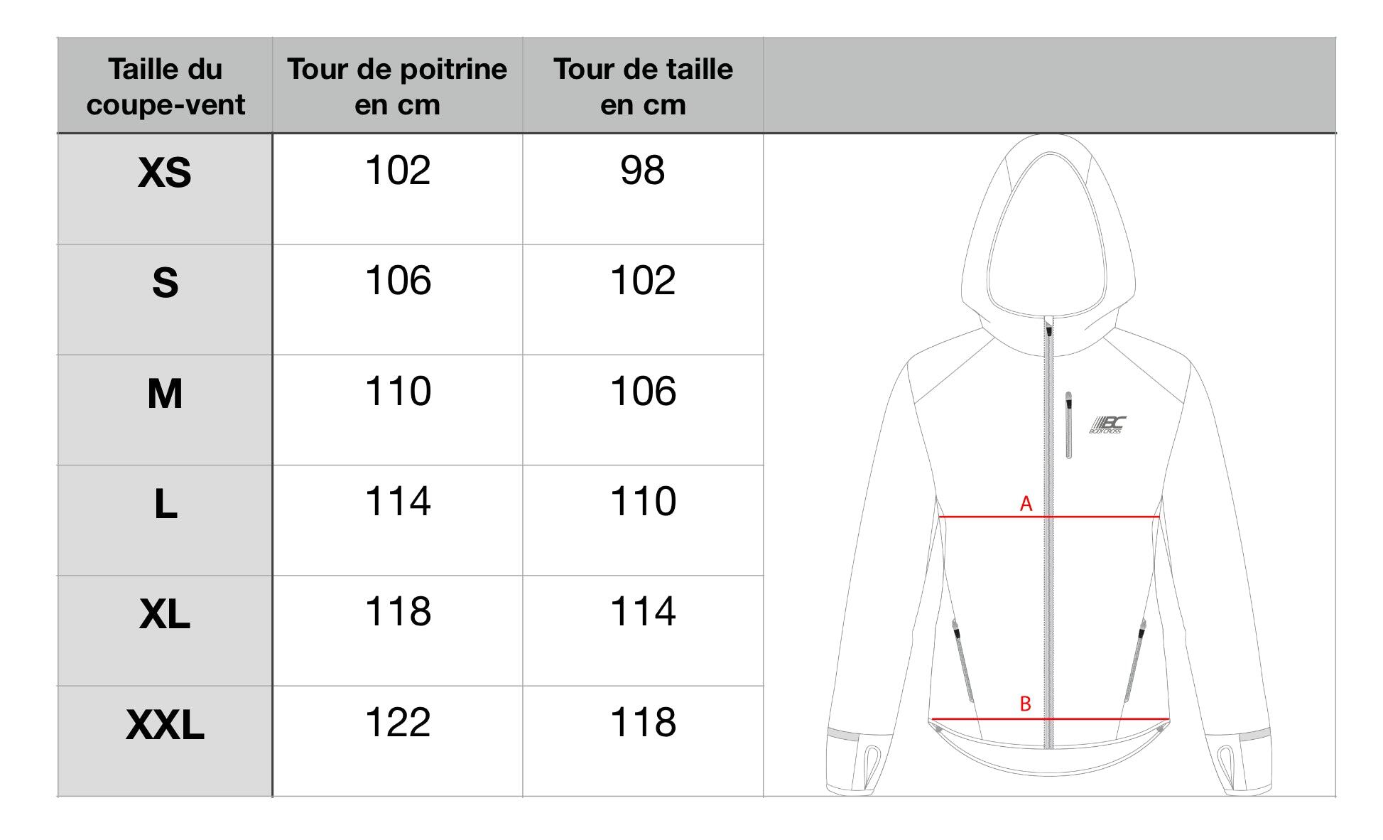 Veste coupe-vent imperméable Homme BodyCross 100% polyester 75D 2/8
