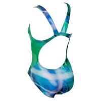 Turbo Girl's Light Swimsuit - Blue/Multi 4/4