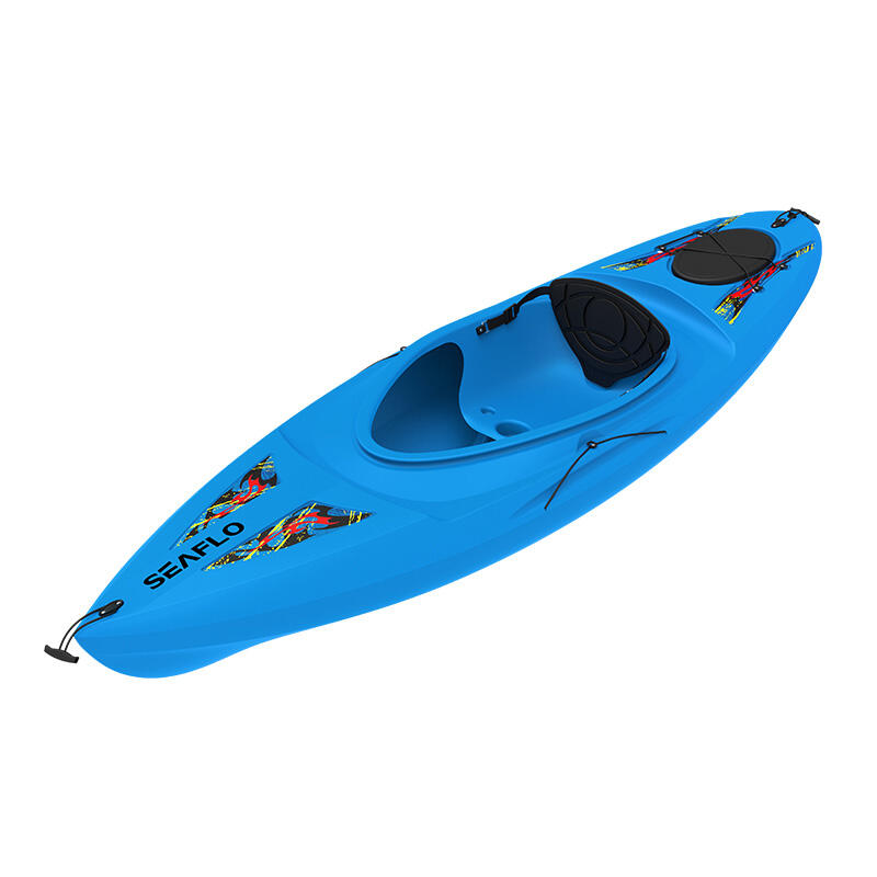 SEAFLO KAJAK SF1006 KANU ERWACHSENE BLAU SIT IN KAJAK SEAFLO