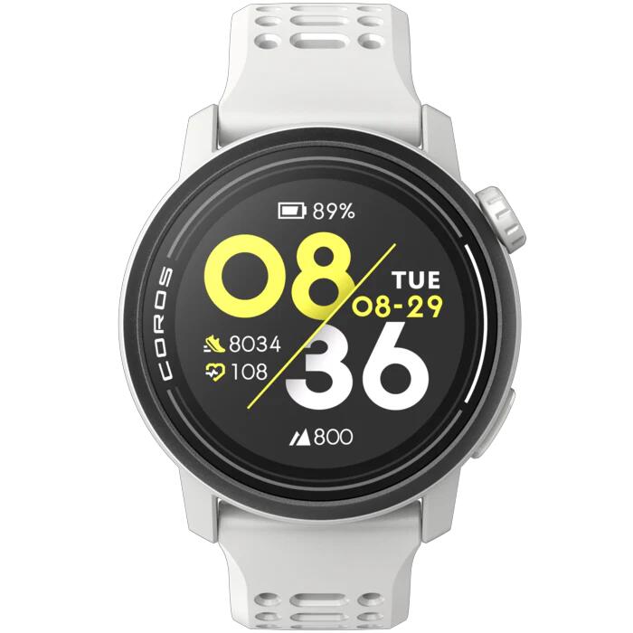 Coros Pace 3 Sport Watch GPS White Silicone