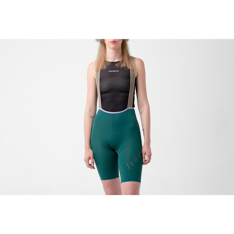 Maglia intima senza maniche da ciclismo da donna Leggero Nero