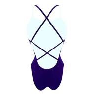 Maillot de bain confort Turbo Sirène - Violet - Taille 30 4/5