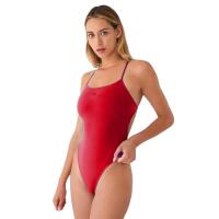 Maillot de bain confort Turbo Sirène - Rouge - Taille 34