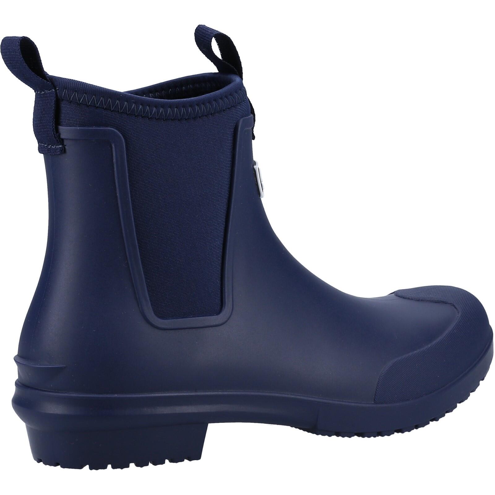 Grosvenor Plain PVC Wellingtons Navy blue 3/7