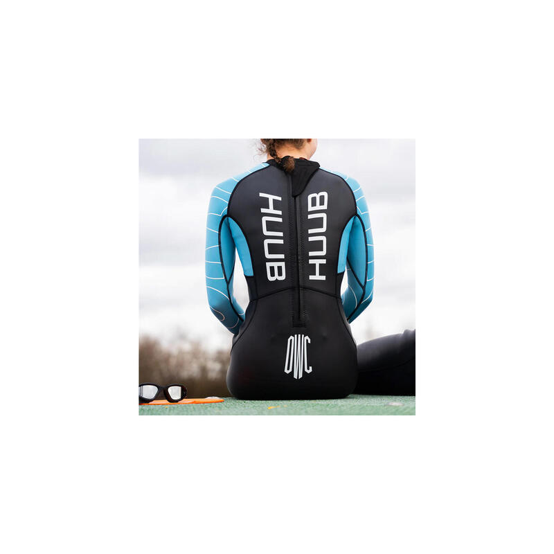 Damski Kombinezon Surfingowy Wodoodporny Huub Open Water Collective Czarny