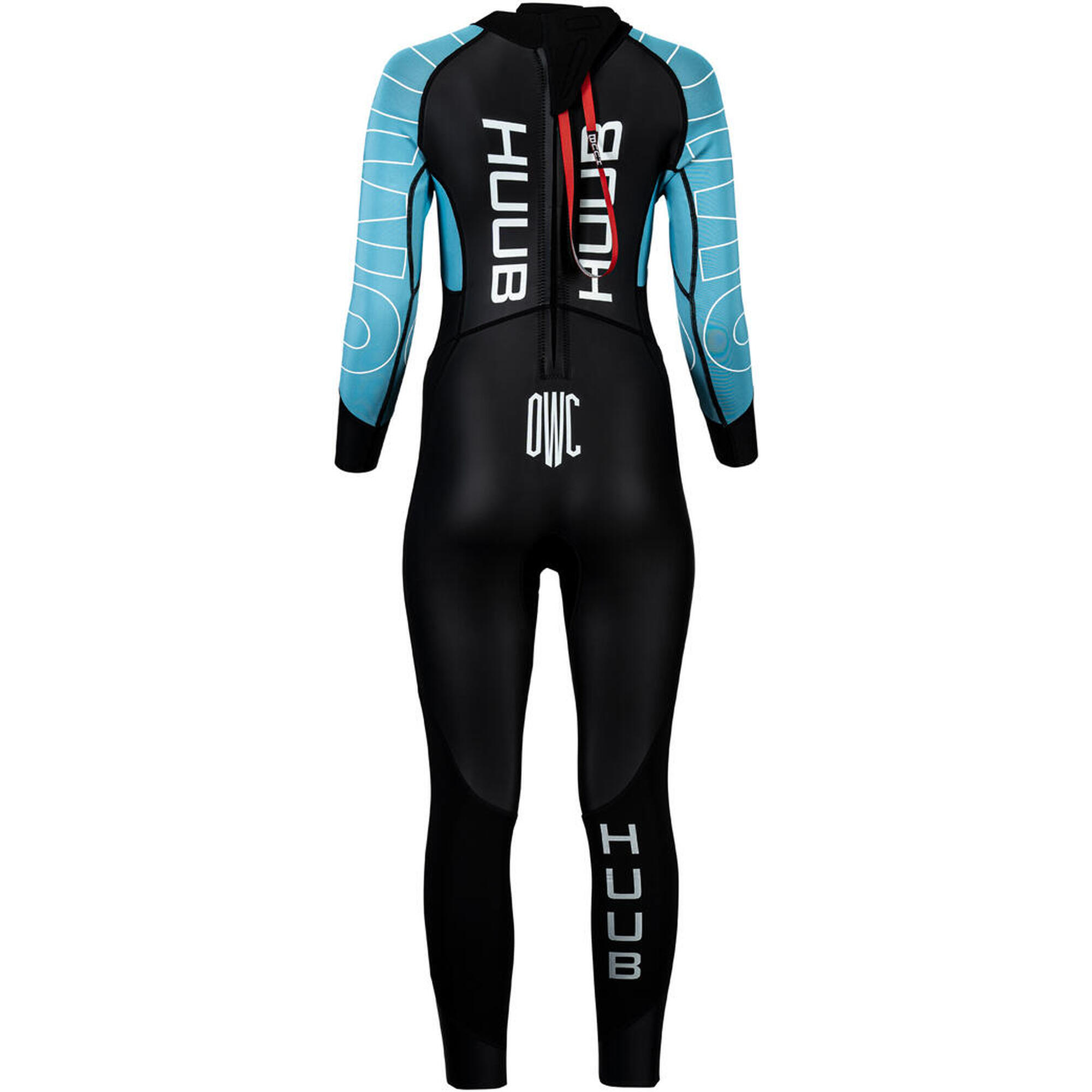 Damski Kombinezon Surfingowy Wodoodporny Huub Open Water Collective Czarny