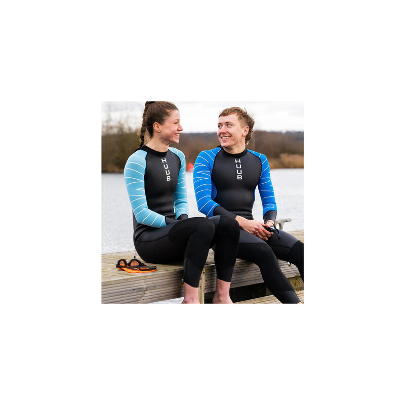 Damski Kombinezon Surfingowy Wodoodporny Huub Open Water Collective Czarny