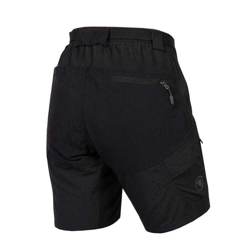 Pantaloni scurți Endura Hummvee pentru femei cu liner ClickFast™ negru