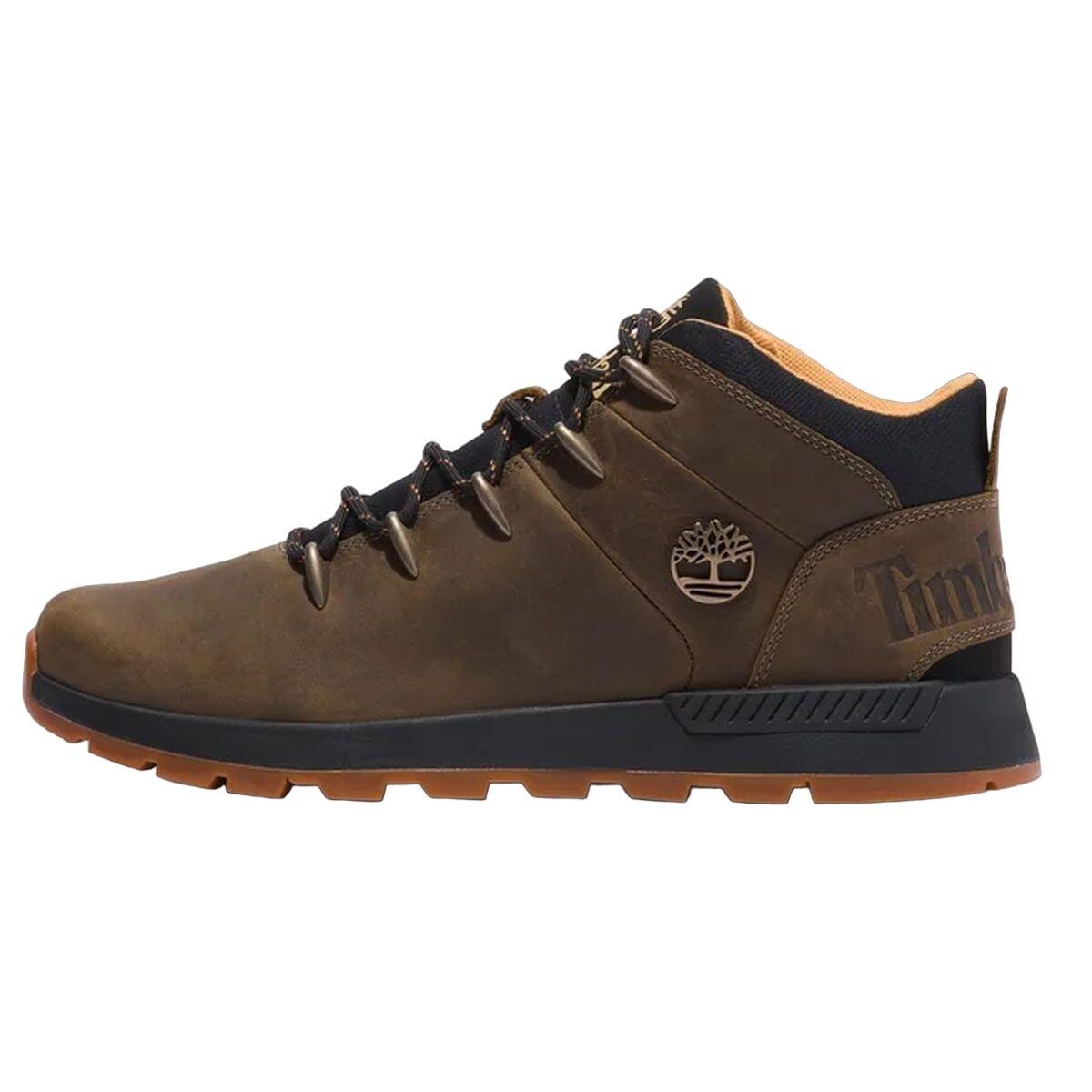Trekkingschuhe Timberland Sprint Trekker Mid Olive Full Grain 3/5