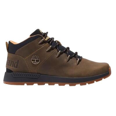 Trekkingschuhe Timberland Sprint Trekker Mid Olive Full Grain