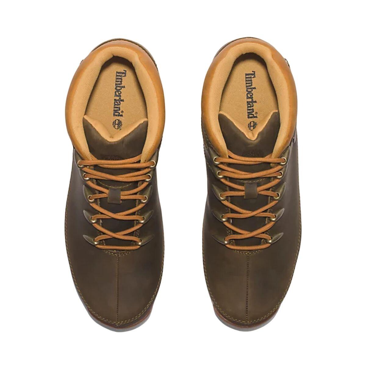 Trekking Schuhe Timberland Euro Sprint Hiker Olive Full Grain