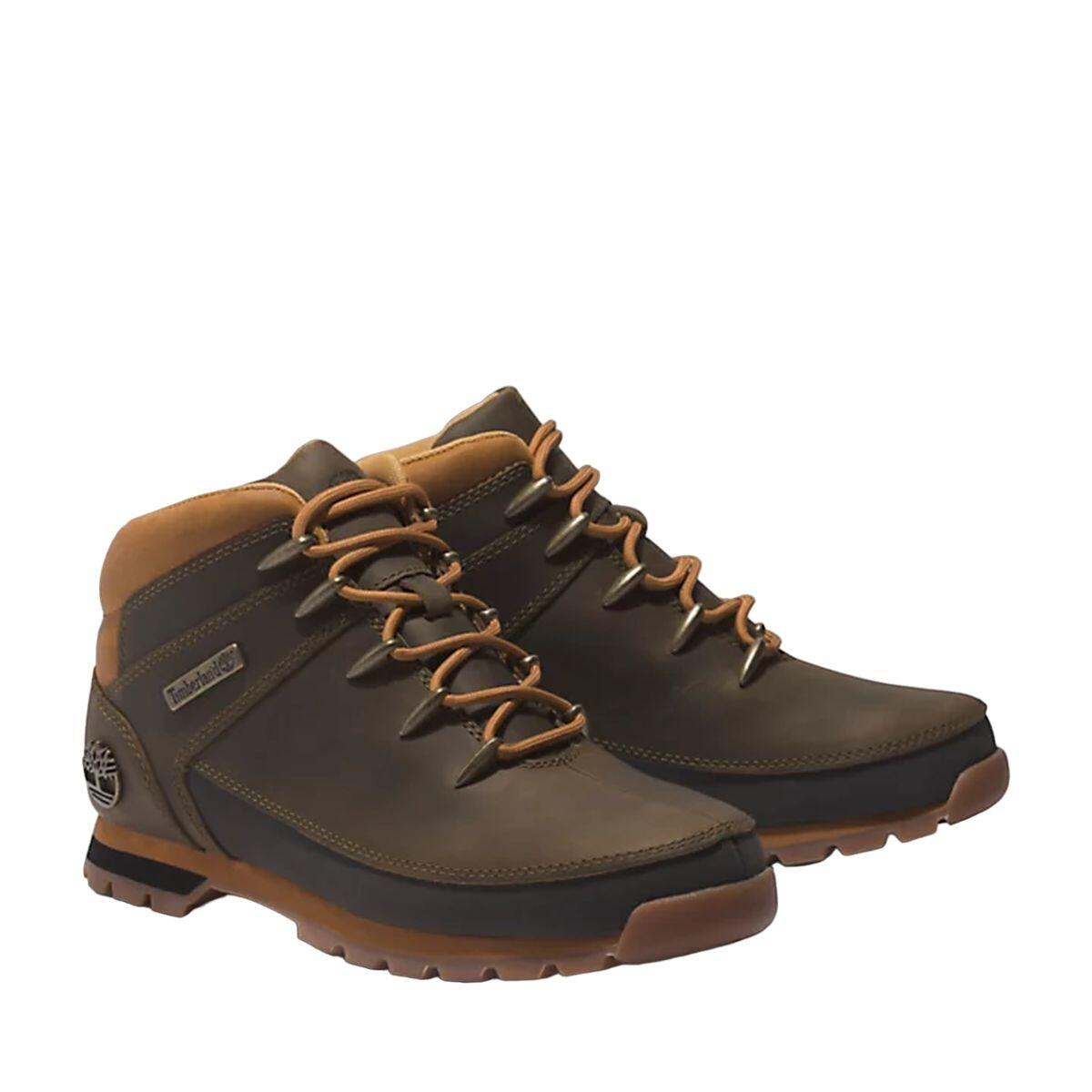 Botas de montaña Senderismo Hombre Timberland EURO SPRINT Mid Hikker Vert 2/5