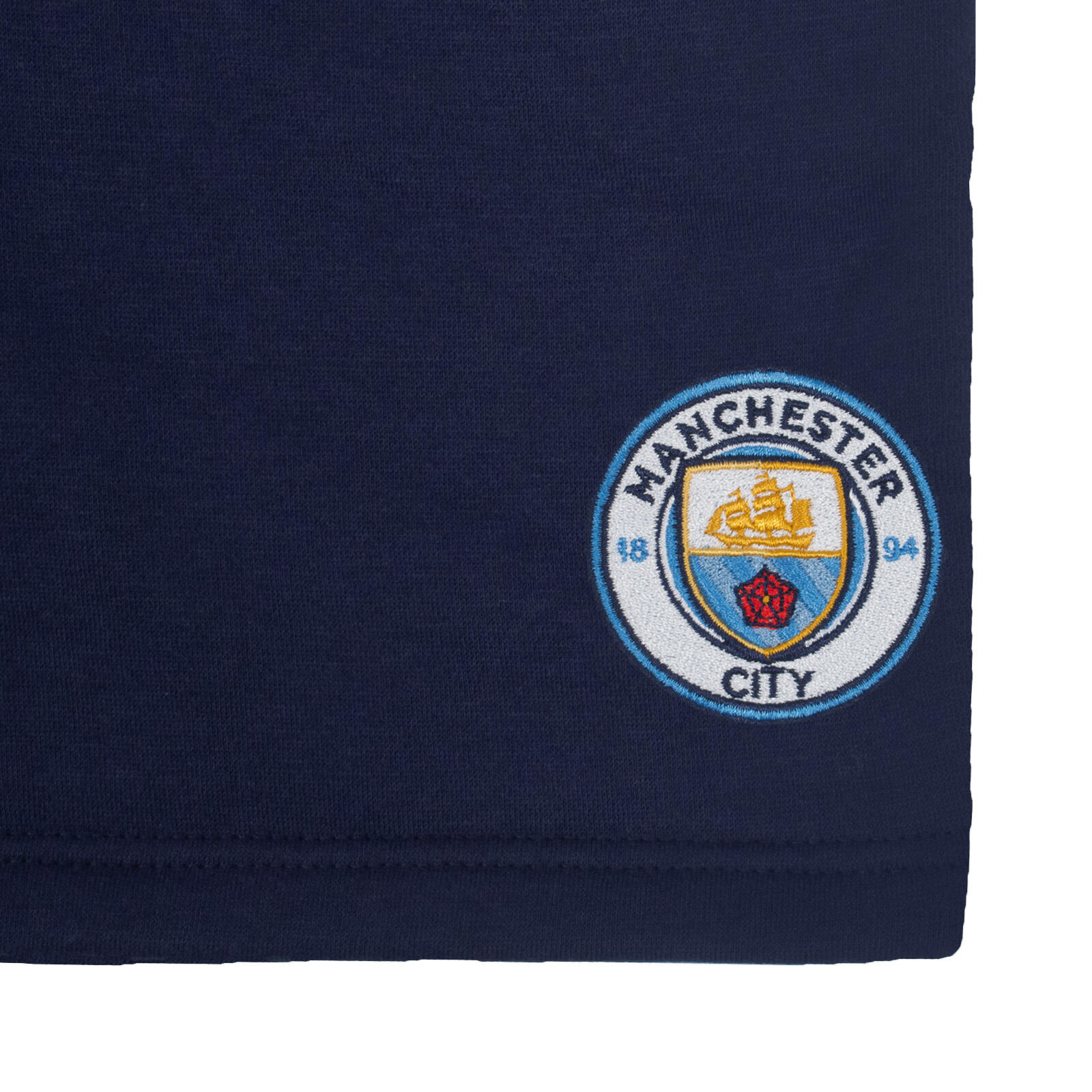 Manchester City Mens Shorts Jogger Fleece OFFICIAL Football Gift 2/7