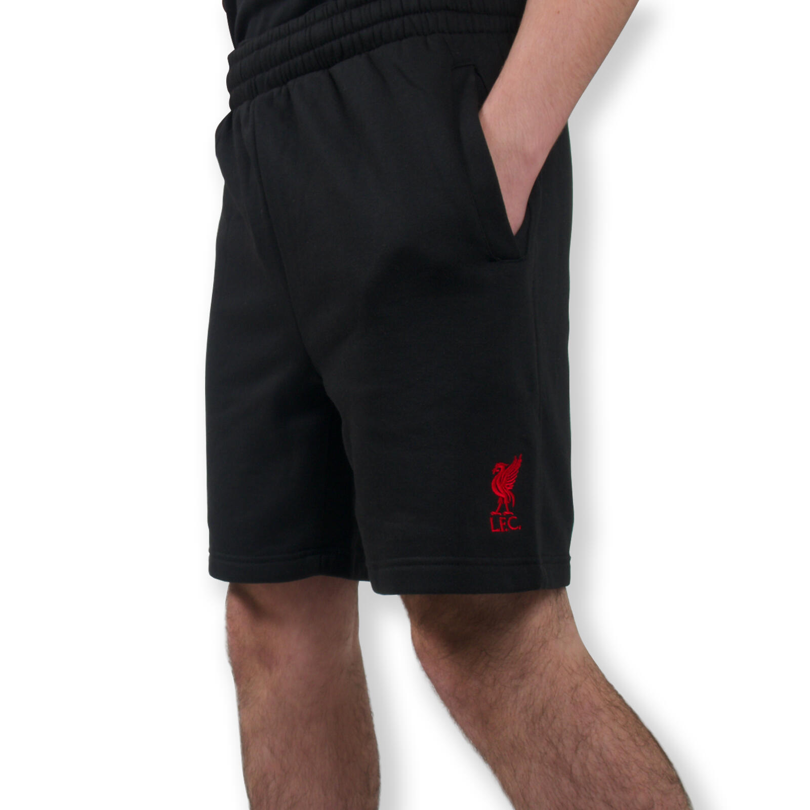 Liverpool FC Mens Shorts Jogger Fleece OFFICIAL Football Gift 3/7