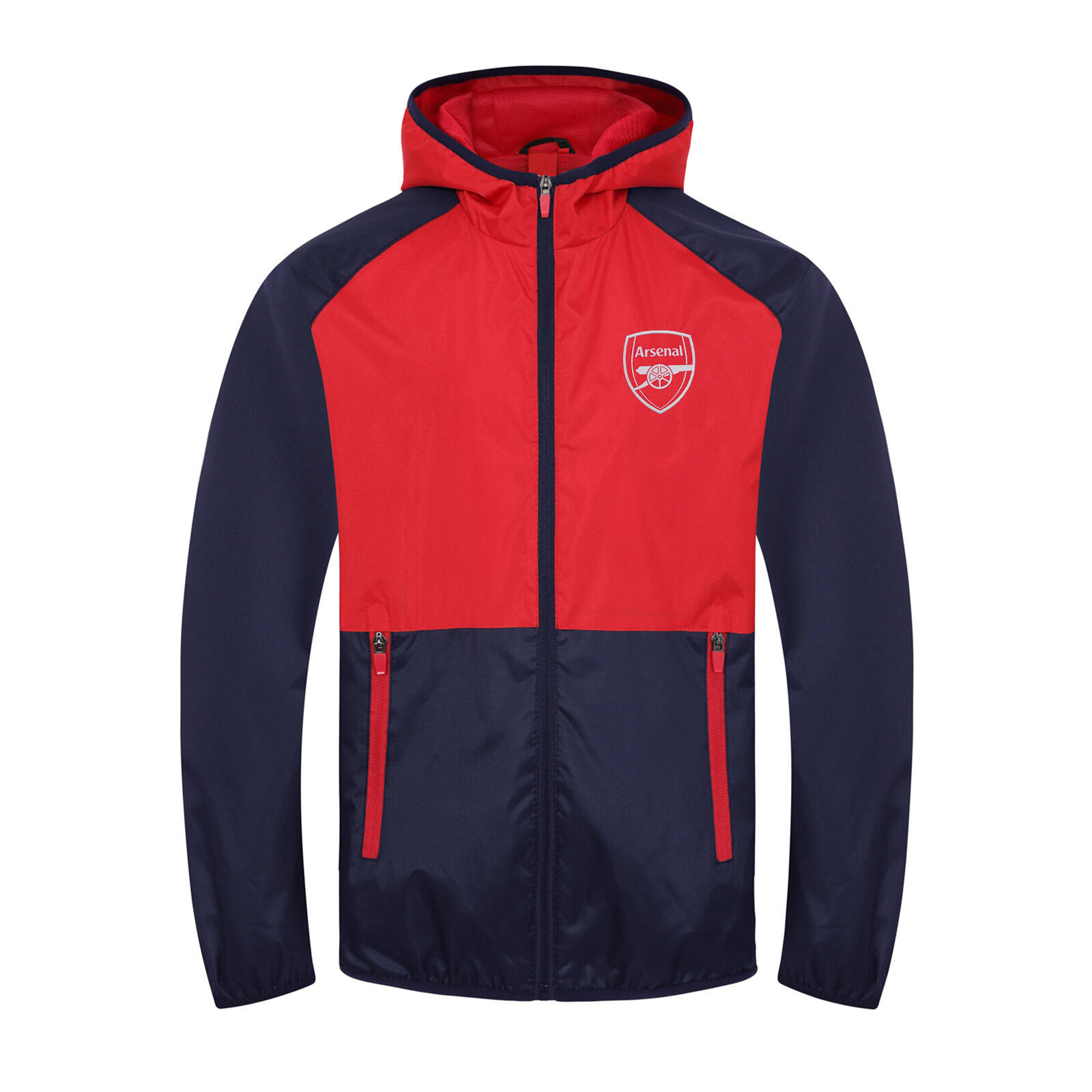 Arsenal FC Mens Jacket Shower Windbreaker OFFICIAL Football Gift ARSENAL Decathlon