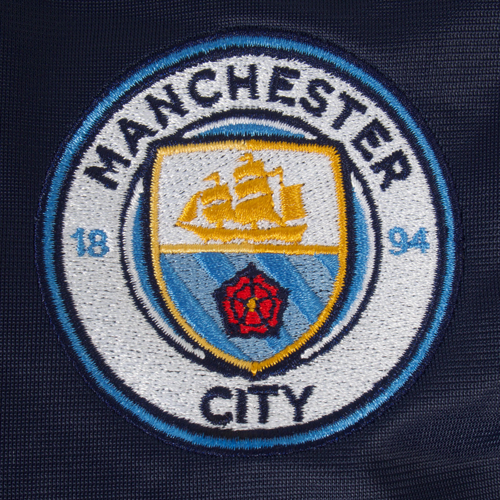 Manchester City Mens Jacket Track Top Retro OFFICIAL Football Gift 3/6
