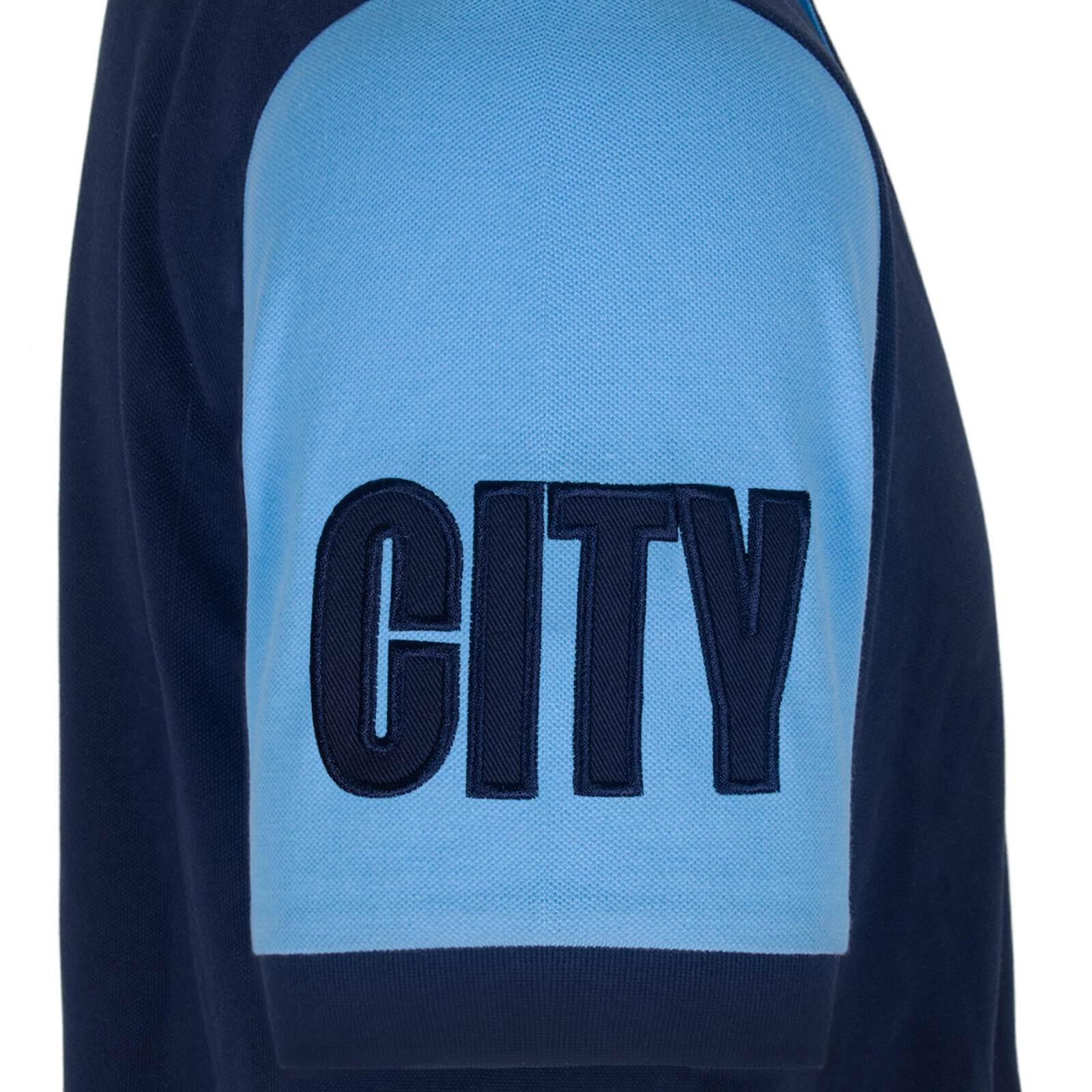 Manchester City Mens Polo Shirt Crest OFFICIAL Football Gift 5/7