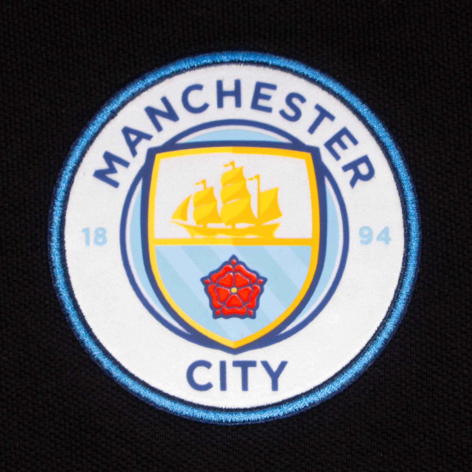 Manchester City Mens Polo Shirt Crest OFFICIAL Football Gift 4/6