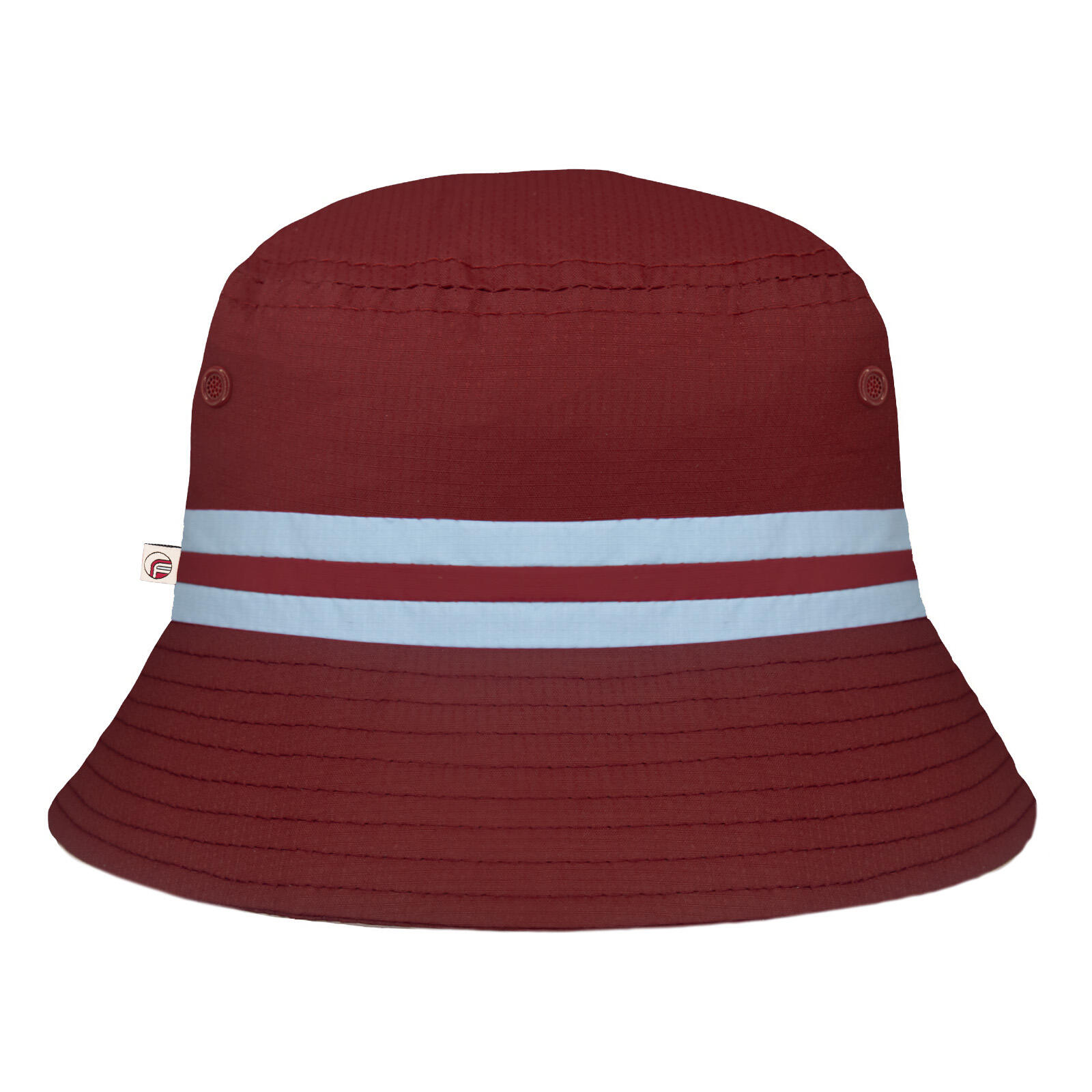 Fan Originals Bucket Hat Claret Blue West Ham Colours 1/4