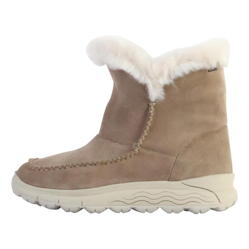 Botas de nieve apreski Mujer Geox D SPHERICA Beige