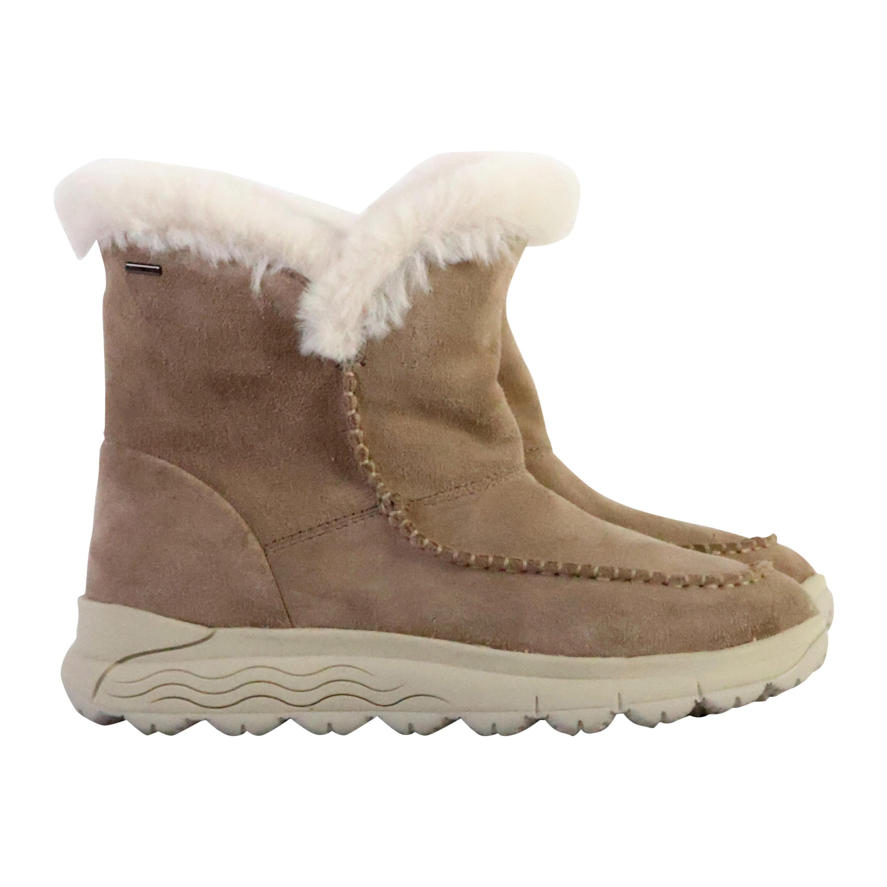Botas de nieve apreski Mujer Geox D SPHERICA Beige 3/5