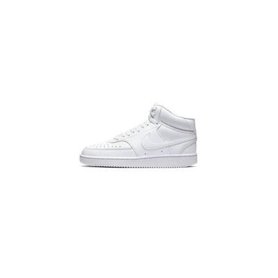 Sneakers donna nike court vision mid- pelle-bianco-cd-
