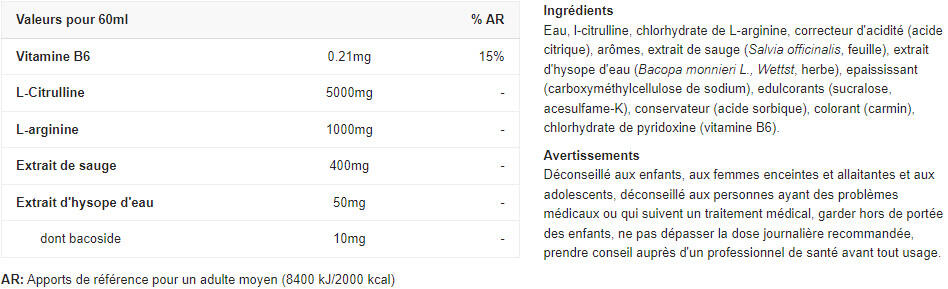 Pre-workout en shot - Pump Xplode Shot - Punch aux Fruits 2/3