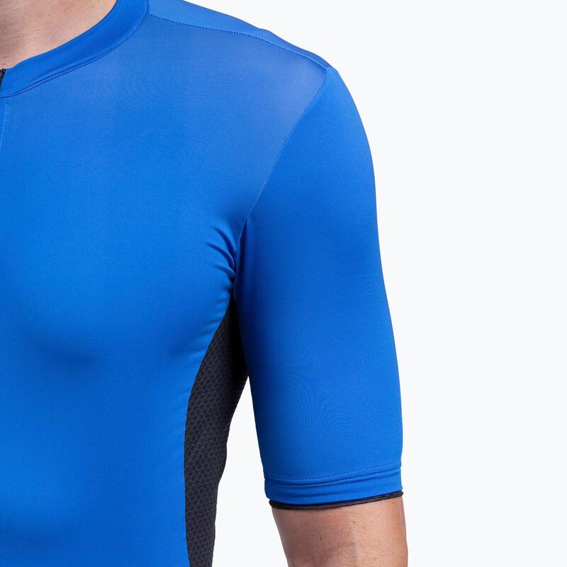 Alé Color Block Short Sleeve Jersey Blue Italia