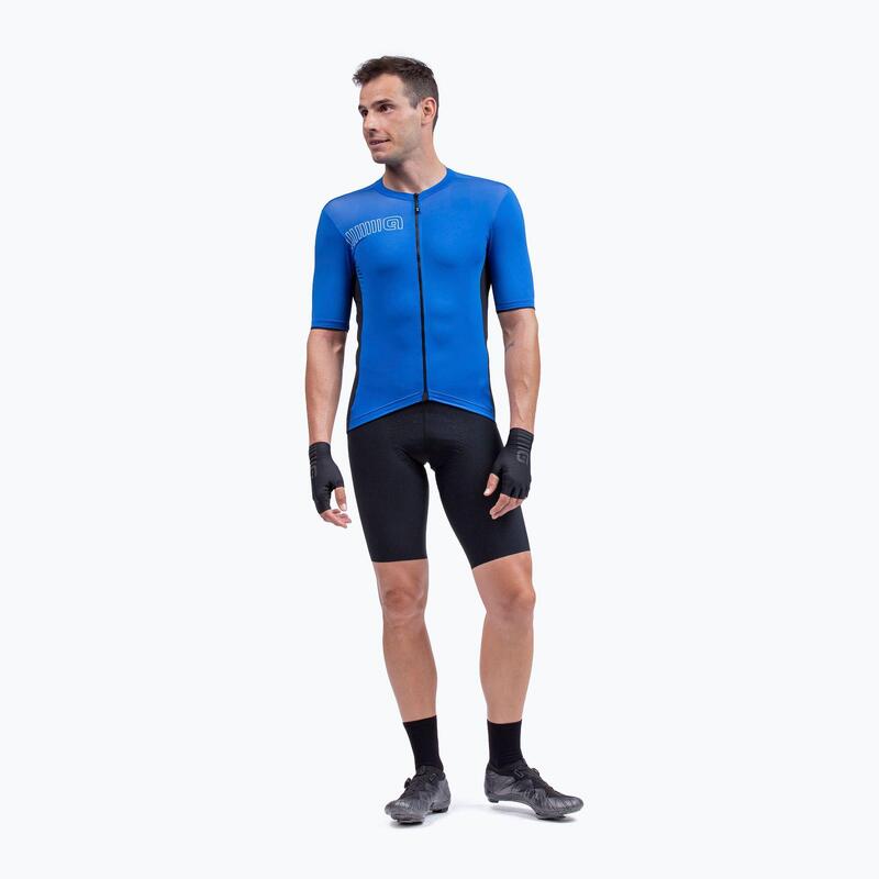 Camisa de bicicleta para hombres Alé Ciclismo Bloque de color sólido