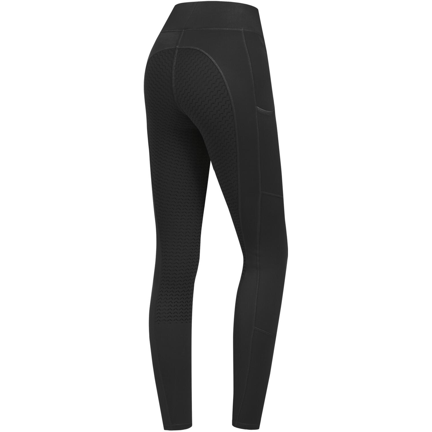 Leggings da equitazione full grip da donna ELT Ella 2/4