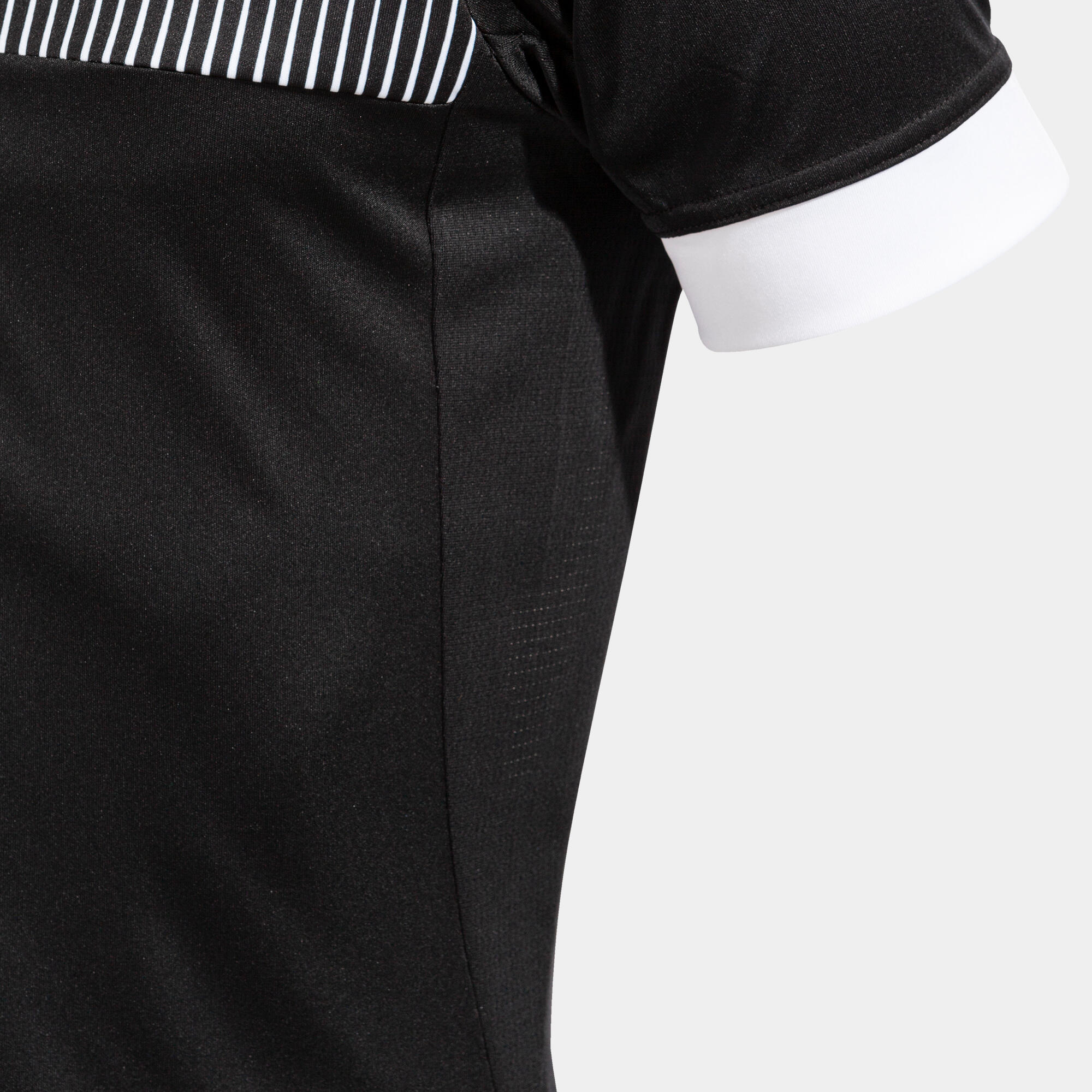 Maillot Manches Courtes Football Enfants Joma Eco Supernova Noir 4/4