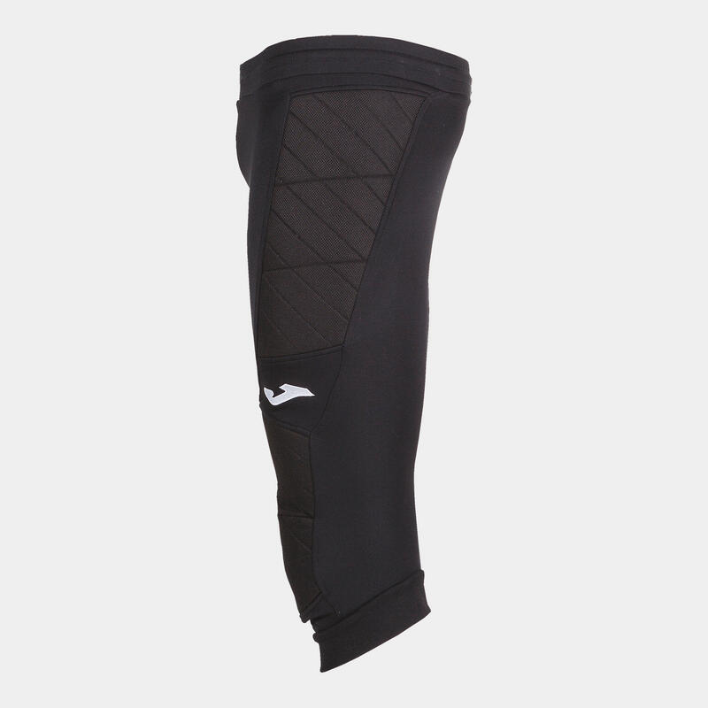 Pantalón 3/4 Fútbol Hombre Joma Protect Negro