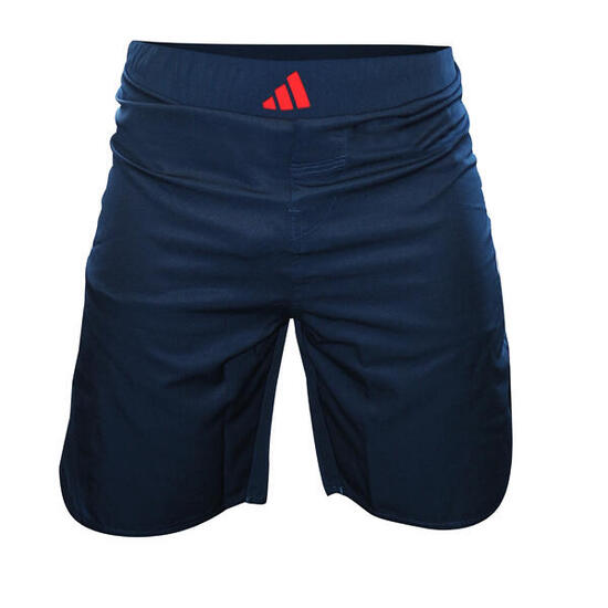 Short grappling bjj (couleur : bleu/blanc/rouge - taille : xl)