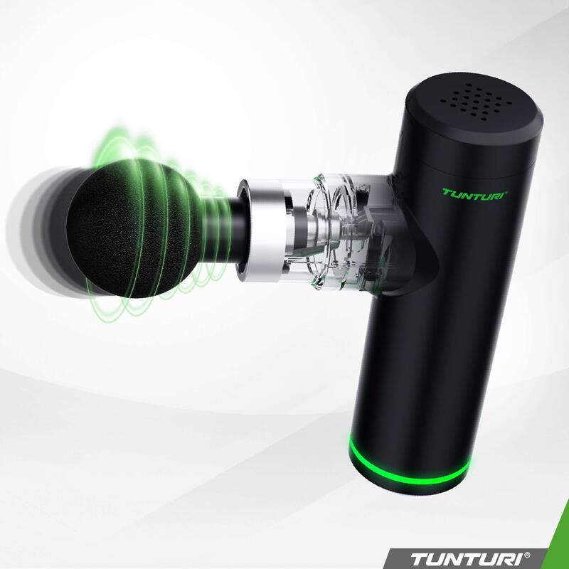 Massage Gun Mini - Pistolet de massage - Rechargeable - 4 accessoires inclus