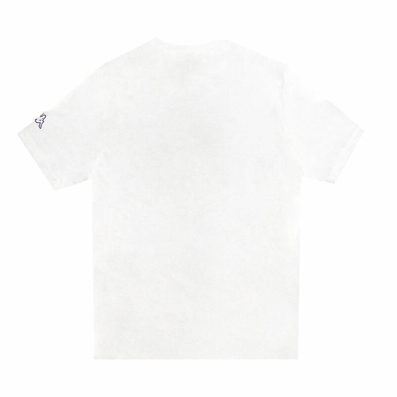 Camiseta de Manga Corta Hombre Kappa Sportswear Logo Blanco