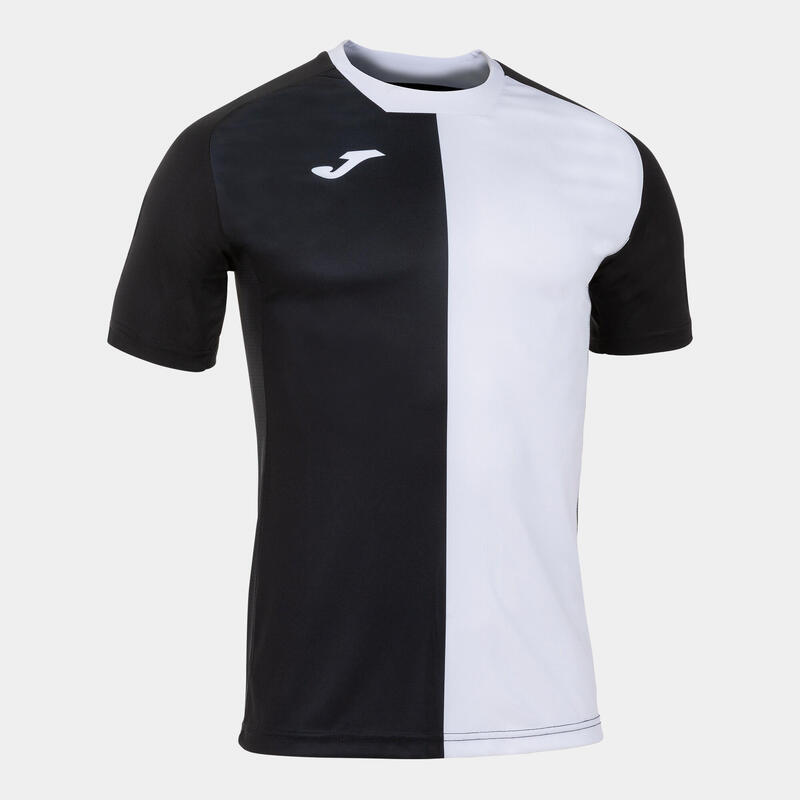 Camiseta Manga Corta Fútbol Hombre Joma City Negro