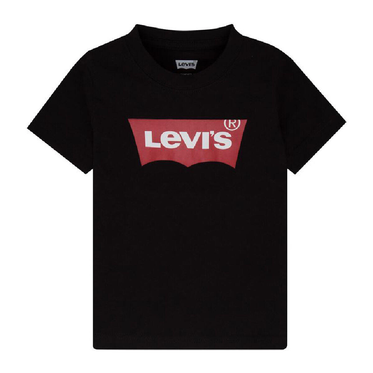 Maglia a Maniche Corte per Bambini Levi s Batwing Boy Dark Nero LEVI S Decathlon