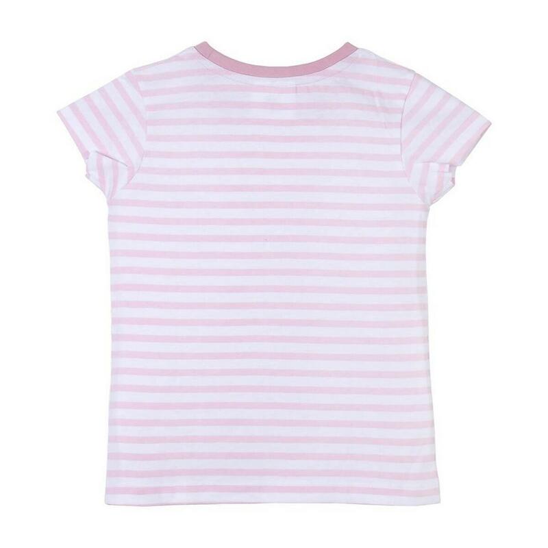 Camiseta de Manga Corta Infantil Peppa Pig Rosa