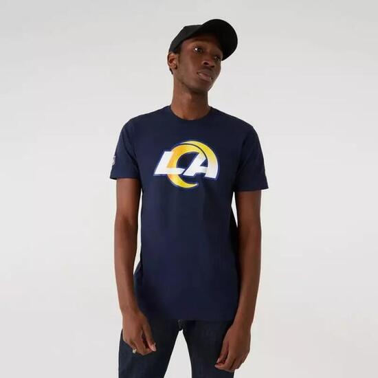 T-Shirt NFL Los Angeles Rams New Era Team Logo Bleu marine