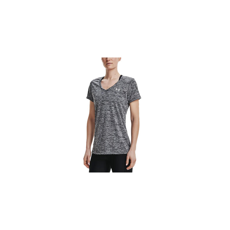 Camiseta Under Armour Tech SSV, Gris, Mujer