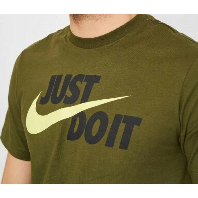 Camiseta de Manga Corta Hombre Nike AR5006 327 Verde