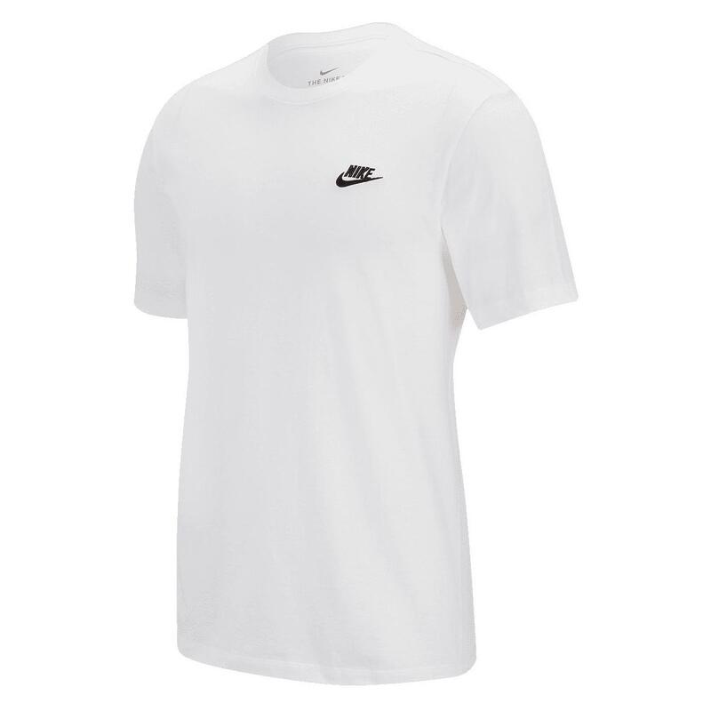 Camiseta de manga corta Nike Sportswear Club, Blanco, Hombre