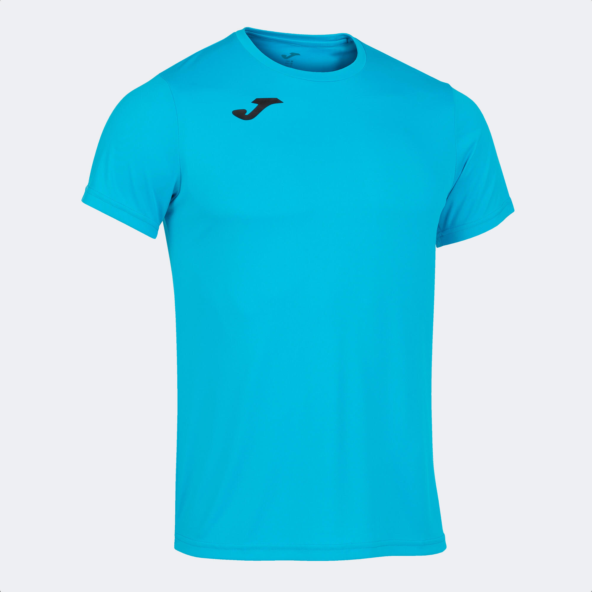 JOMA T-Shirt Manga Curta Running Homem Joma Record II Azul-Turquesa Fluor