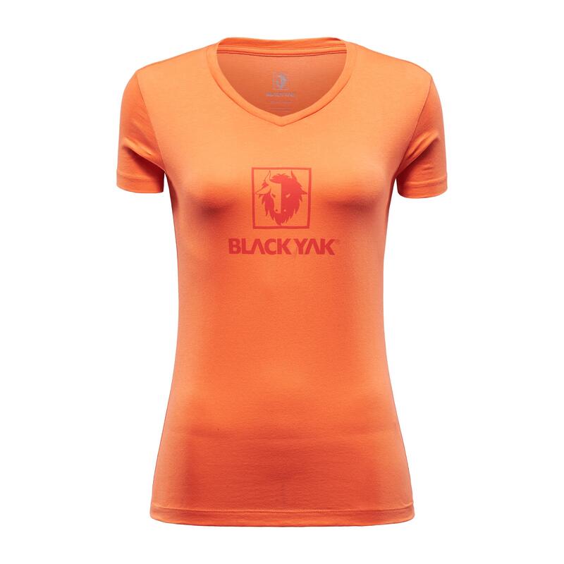 Tricou trekking damă BLACKYAK Senepol Classic Logo